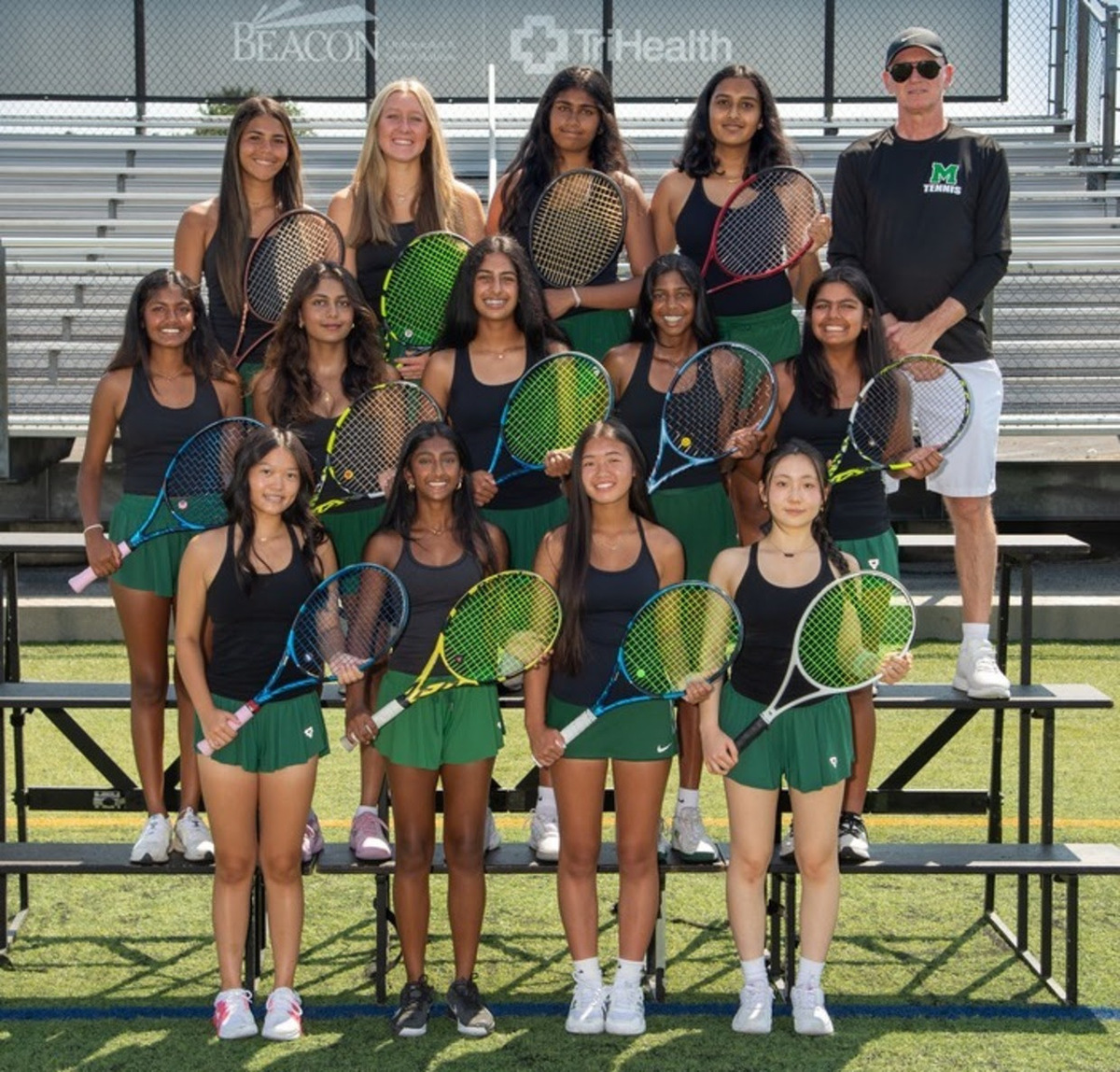 The Mason Girls Varsity Green Tennis Team has been honored as this week’s El Caporal Team of the Week.